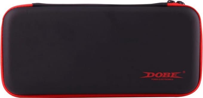 Dobe Aerocase Etui Hoes geschikt voor Nintendo Switch - Switch OLED Zwart-Rood