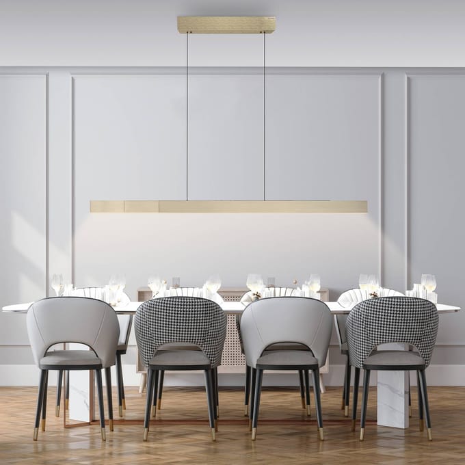 LED hanglamp PURE Moto-Rise, imperial gold, aluminium, CCT