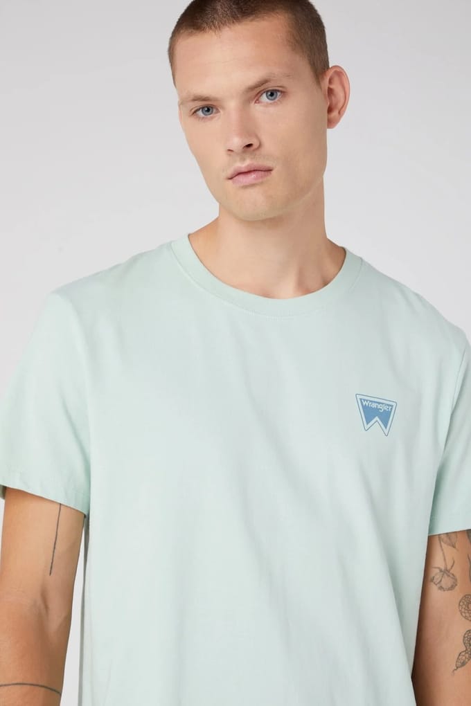 Wrangler - GRAPHIC TEE SURF SPRAY - XL