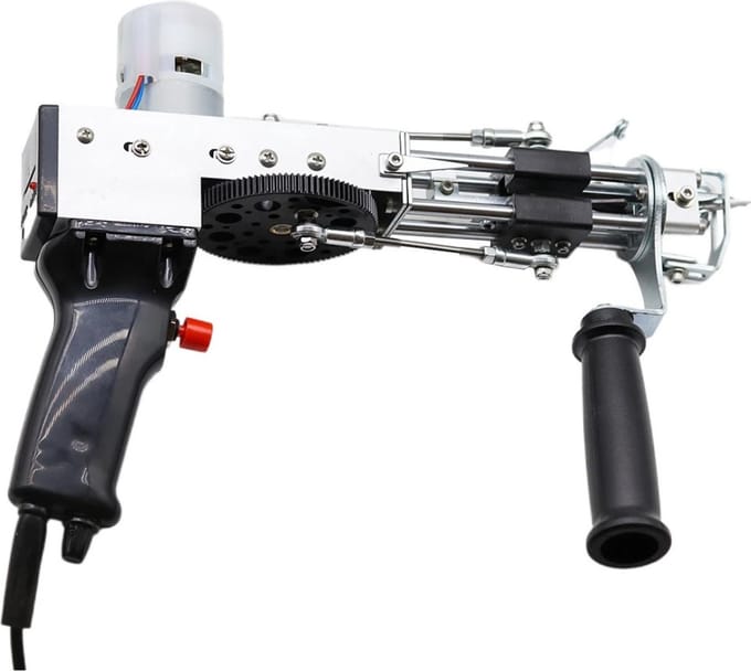 MKSS® Premium Tufting Gun Beginnerspakket - Borduurmachine 2 in 1 - Naaimachine - Zwart