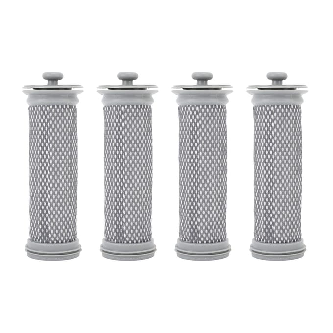 4PCS Filtre de Rechange Installation Facile Efficace ABS Durable Accessoires d'Aspirateur pour gray