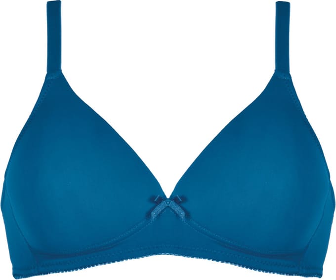 Naturana - Voorgevormde soft bh - 5166 - Mykonos Blue - 75B