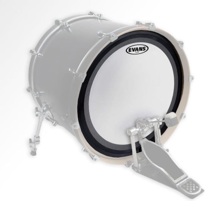 Evans EMAD Coated 24", BD24EMADCW, basDrum Batter - Bass drumvel