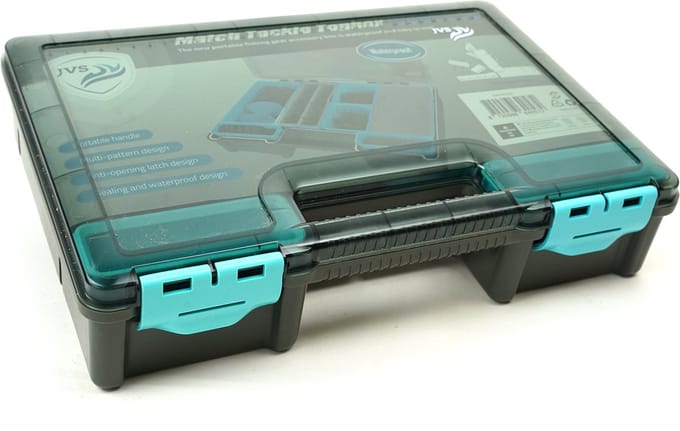 JVS Match Tackle Topbox Waterproof 35x25x8cm - Viskoffer - Feeder Box - Opbergbox - Tacklebox - Sorteerdoos