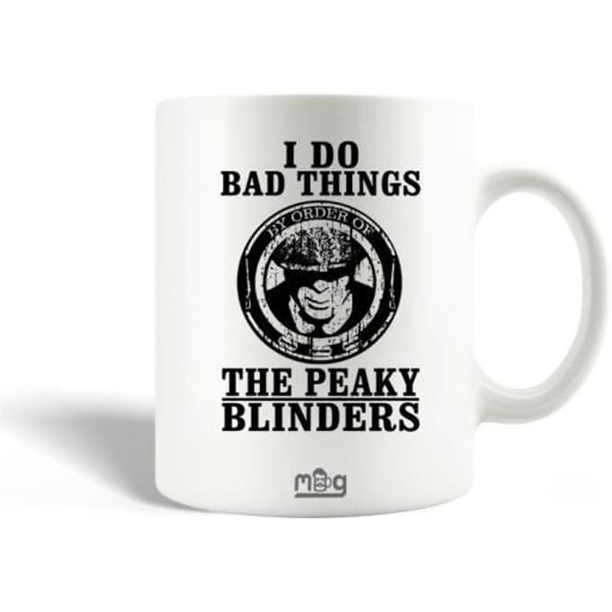 Mug - Peaky Blinders - I do bad things - Céramique - 30cl - Compatible lave-vaisselle