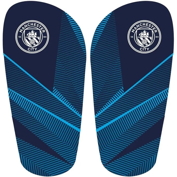 Manchester City - instap scheenbeschermer - maat junior - lichaamslengte 120-150 centimeter