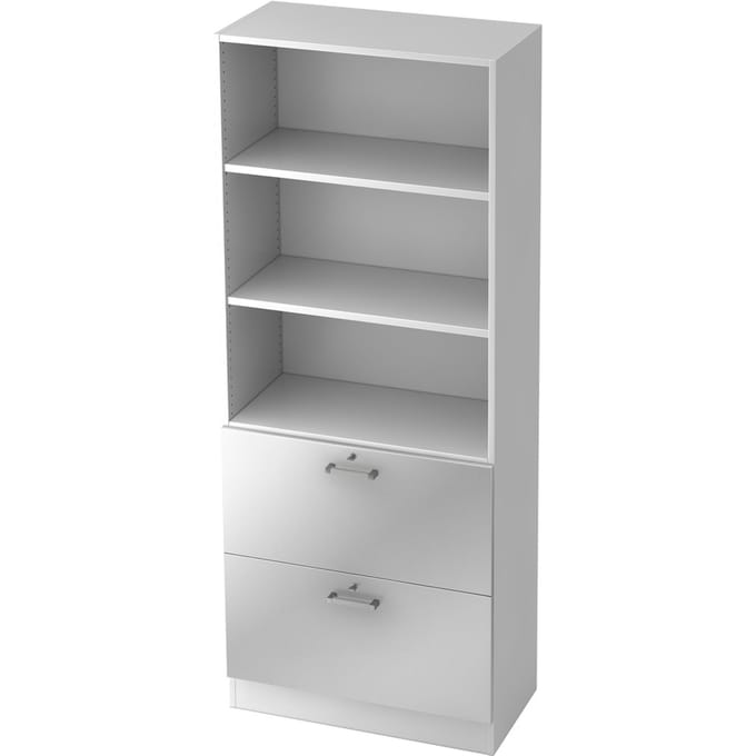 SIGNA G 7300 CE - Chrome metaal handgreep Wit/Zilver