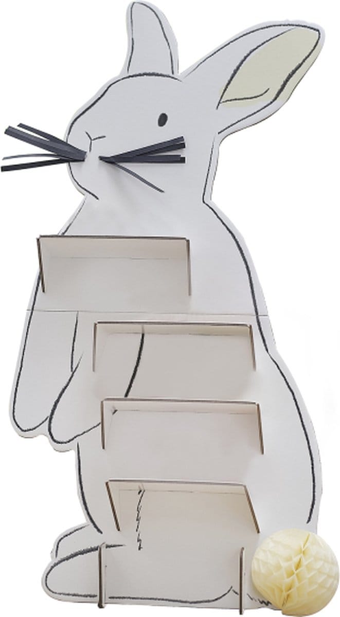 Ginger Ray - Ginger Ray - Traktatiestandaard konijn - 50 cm x 24,3 cm