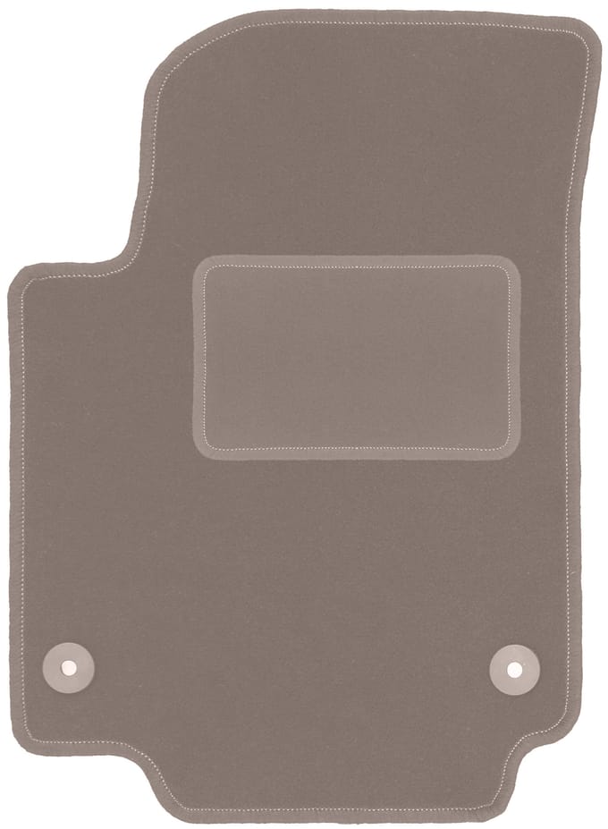 Beige bestuurdersmat voor: Volkswagen Up! achterklep (2011-)
