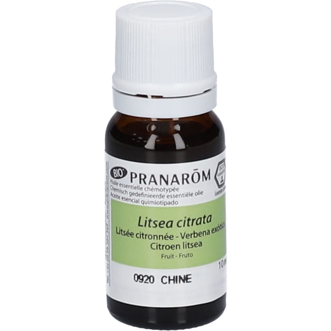 Pranarôm Essentiële Olie Citroen Litsea Bio 10 Etherische olie