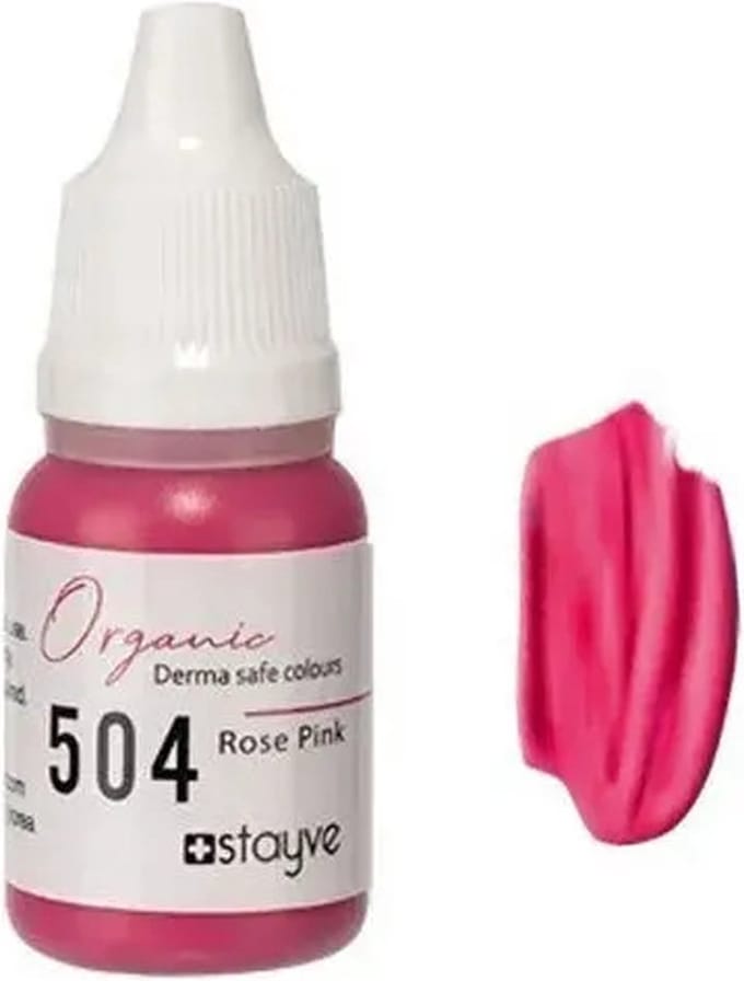 Stayve Organic 504 Roze / PMU Lip Colour Pink Rose 10 ml