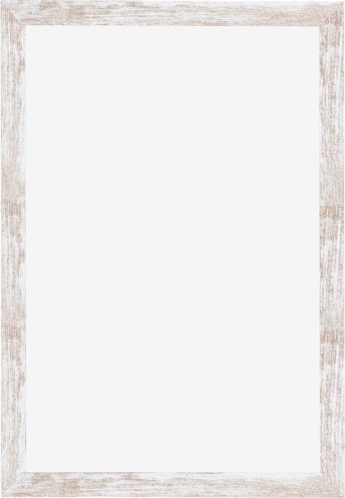 Fotolijst 20x30 cm - MDF - White Wash - Cork
