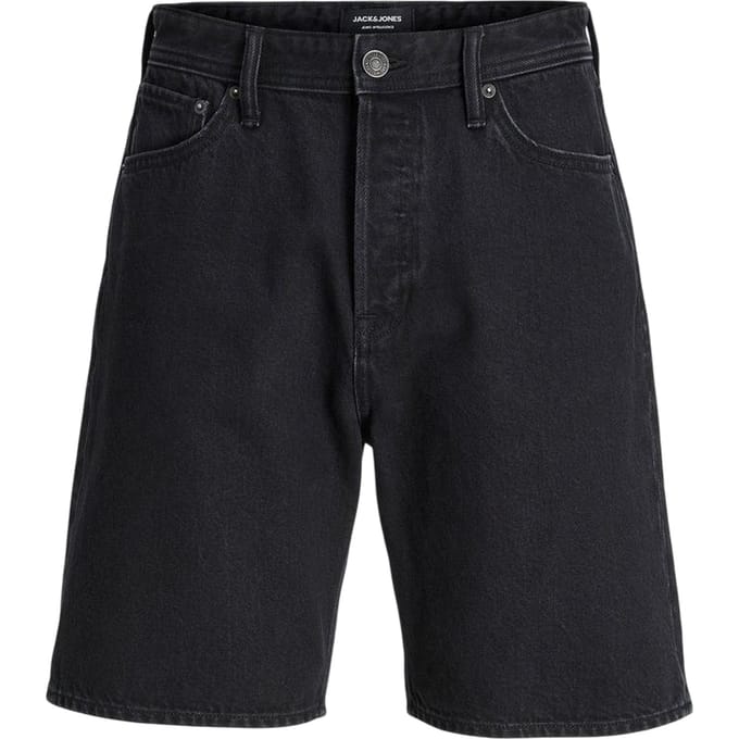 Jack And Jones Heren Tony Jeanshorts (Zwart Denim)