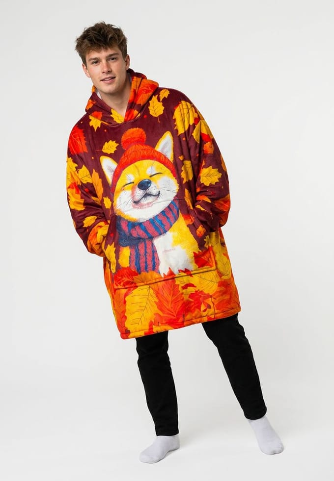 "Autumn Shiba" Knuffeltrui Huggie