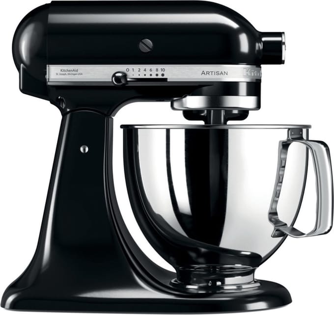 KitchenAid Artisan KSM175PSEOB - Keukenmachine - Onyx zwart