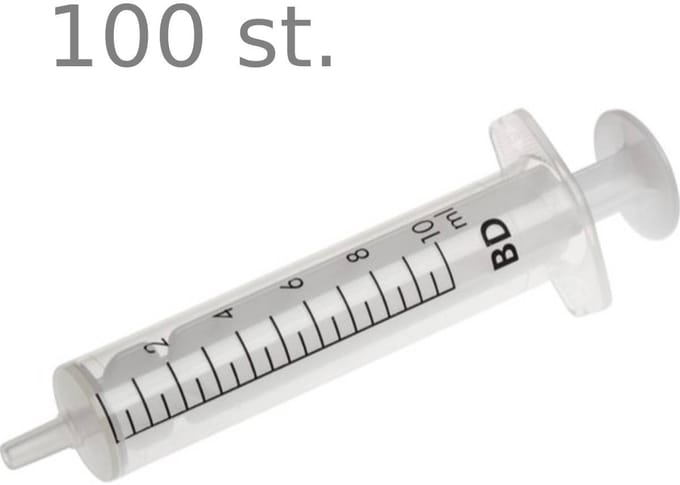BD Discardit II 10ml - injectiespuit - 100 stuks