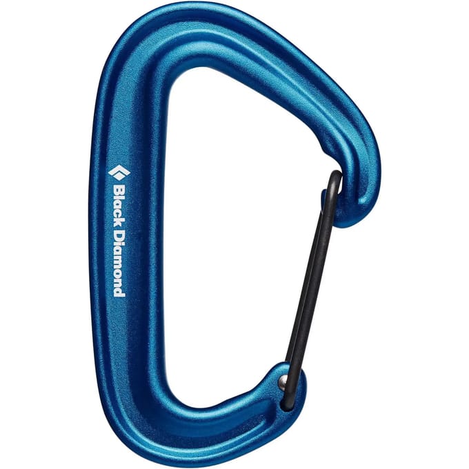Black Diamond Miniwire Carabiner (Maat - OS, Kleur - BLUE)