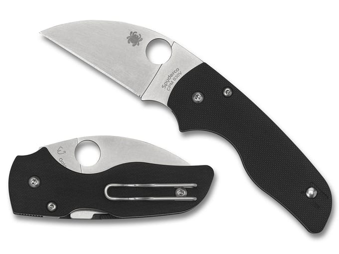 Spyderco Zakmes Lil Native Wharncliffe Black CPM S30V PE