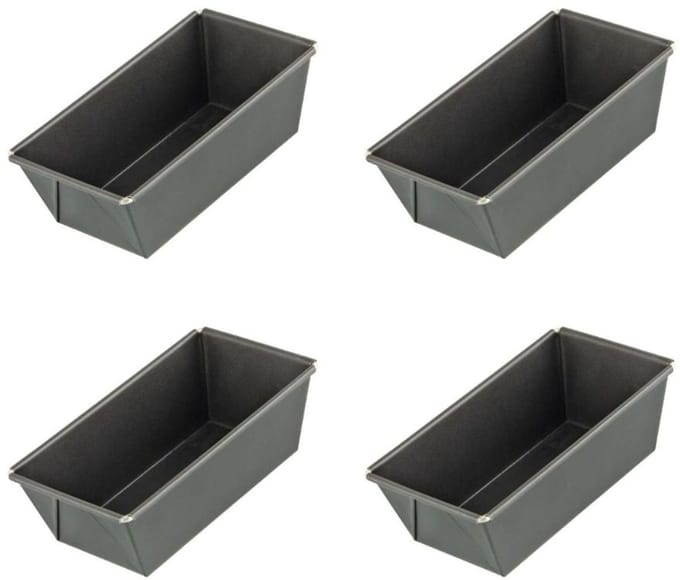 Set van 4 mini cakevormpjes 16 cm Zenker Special Mini