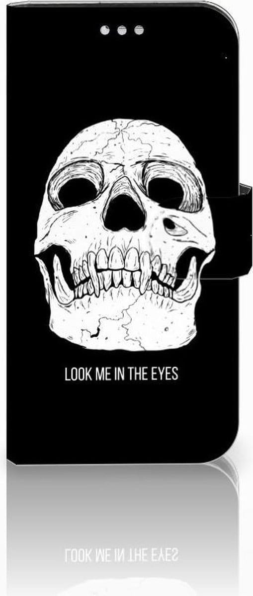 Telefoonhoesje met Naam Samsung Galaxy S7 Skull Eyes