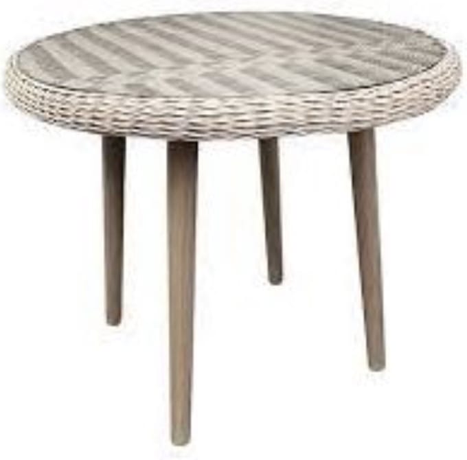 San Francisco Tuintafel dia 90x76 cm Off White OWN