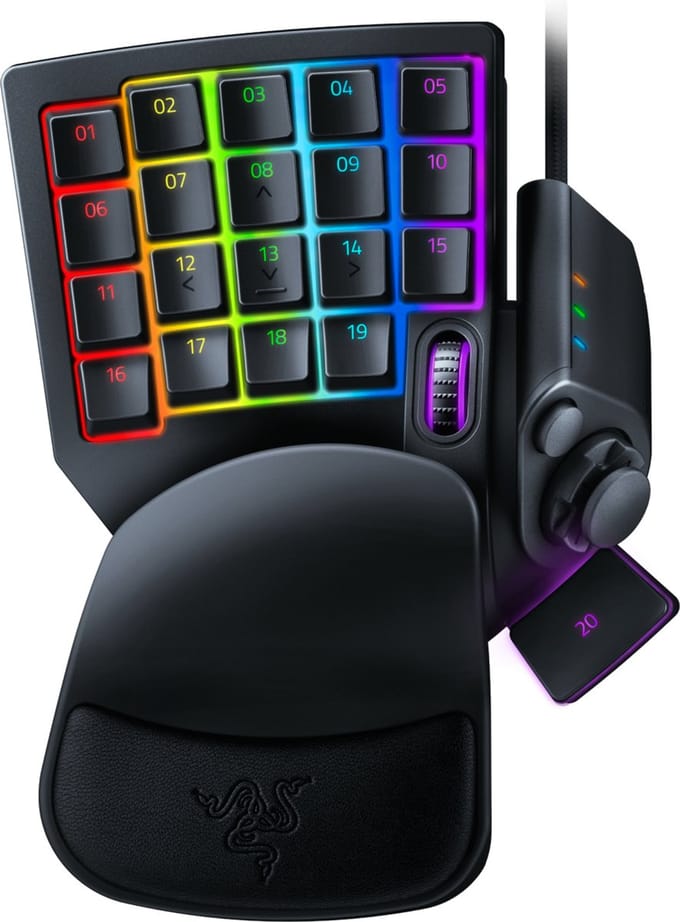 Razer Tartarus Pro - Gaming Keypad - 32 Programmeerbare Toetsen - Tweevoudige Functietoetsen - RGB
