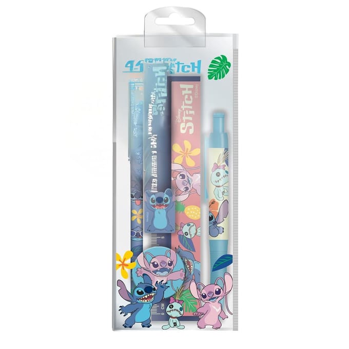 Set de Papeterie Essentiel Lilo & Stitch One Size noir