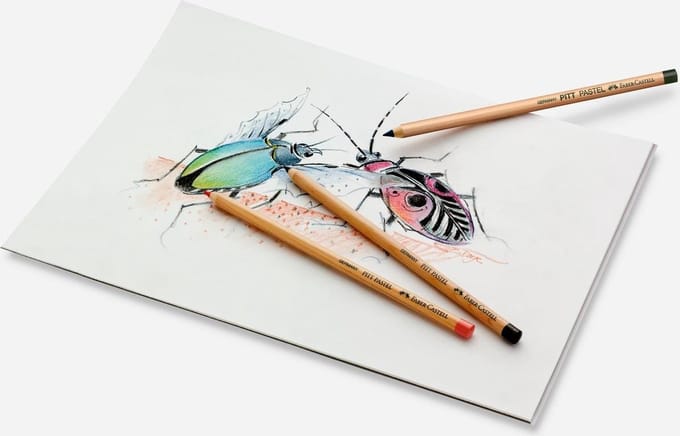 Faber-Castell pastelpotlood Pitt -  101 wit - FC-112201