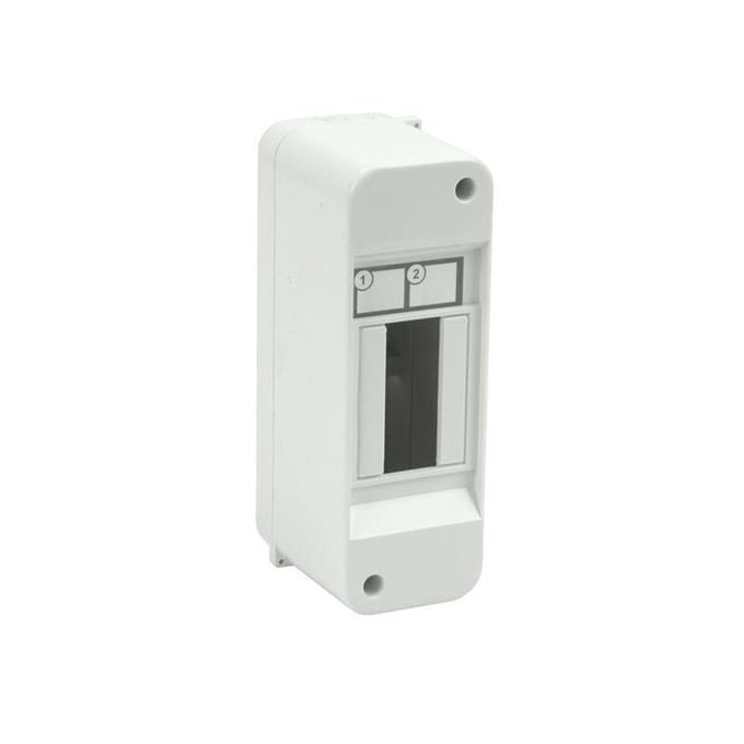 ELEKTRO-PLAST OPATÓWEK RNO 2 - Modulaire Opbouwkast - 1x2 Modules - IP30 - Kunststof