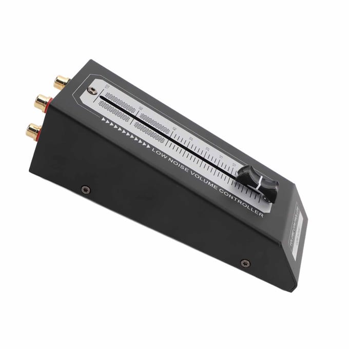 Passieve Volumeregelaar RCA-interface Heldere en Zuivere Geluidsuitvoer Volume-regelaar voor Thuisstudio white