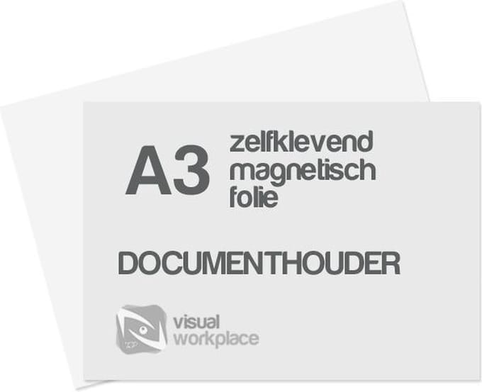 Zelfklevend magneetfolie A3 (ijzerhoudend)