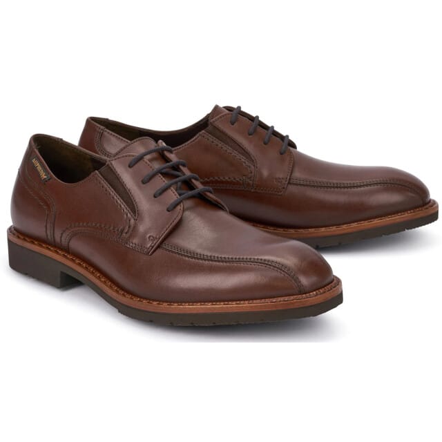 Mephisto Nelson - heren veterschoen - bruin - maat 45.5 (EU) 11 (UK)