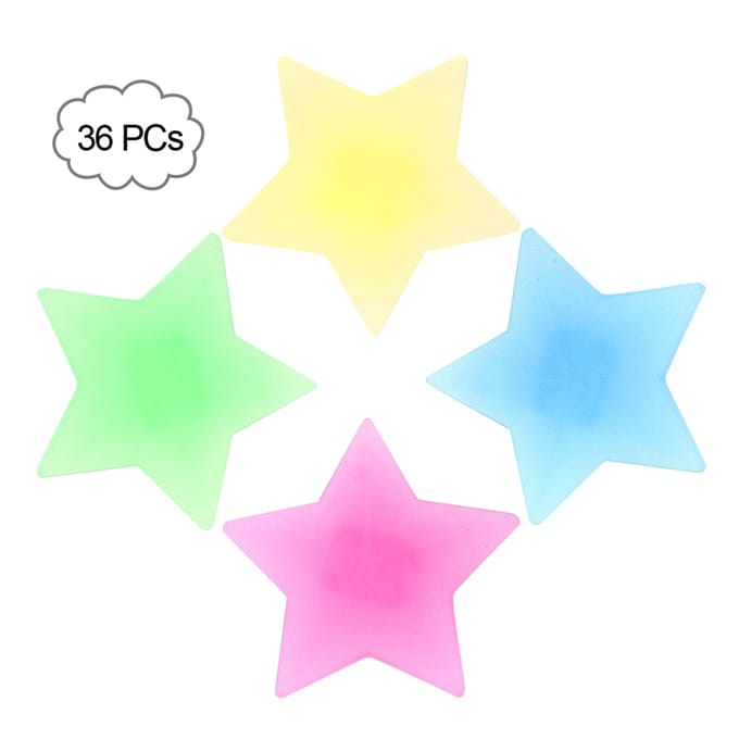 36 STKS Ster Kralen Kinderen Plastic Fietswiel Spaak Kraal Clips Fiets Spokey Decoratie beige