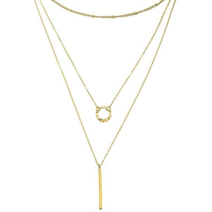 Luxenter Ketting met 18-karaats geelgouden afwerking - Rewary
