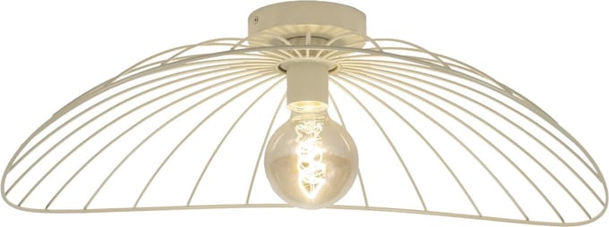 Lumidora Plafondlamp 75012 - Plafonniere - FABRIANO - E27 - Beige - Zand - Metaal - ⌀ 60 cm