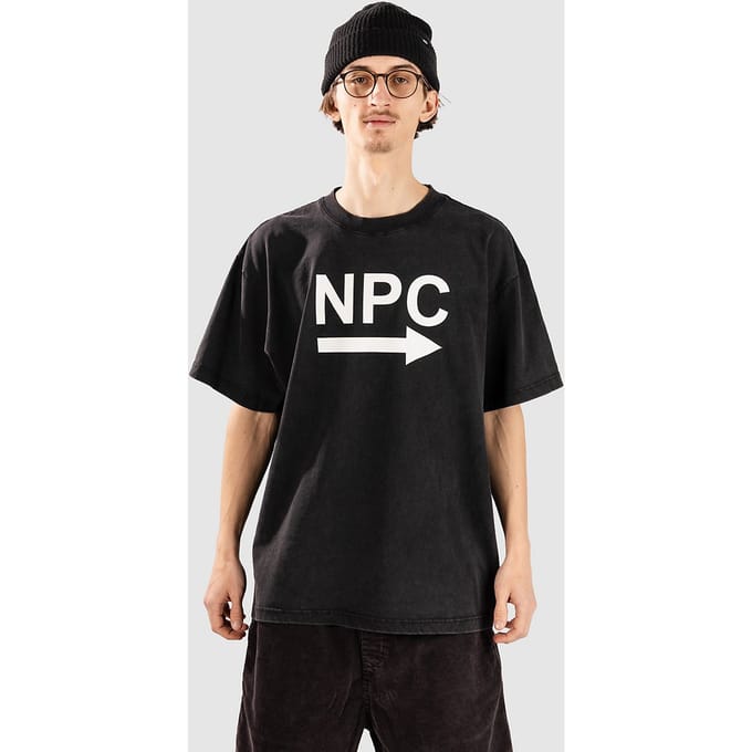 A.LAB Npc Boxy T-Shirt zwart