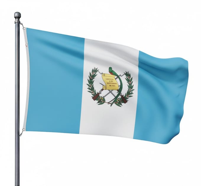 Trasal - vlag Guatemala – 150x90cm