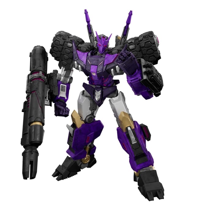 Blokees Transformers Tarn Comic Version Action Edition 05 - 333-delige Actiefiguur Model Kit met Verlichting