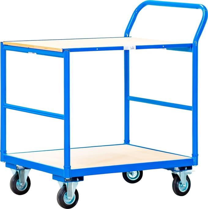 Plateauwagen 2 legborden 250 kg MW Tools SHC252
