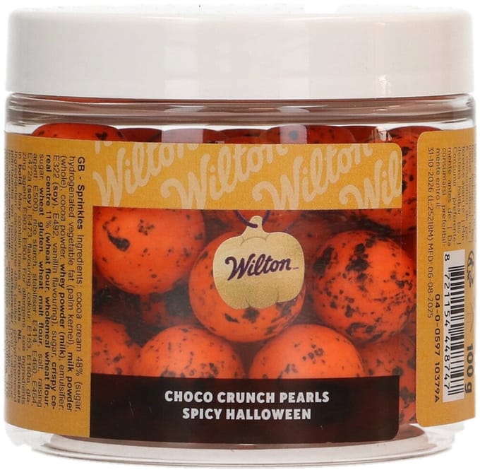 Wilton Choco Crunch Parels Spicy Halloween 100g