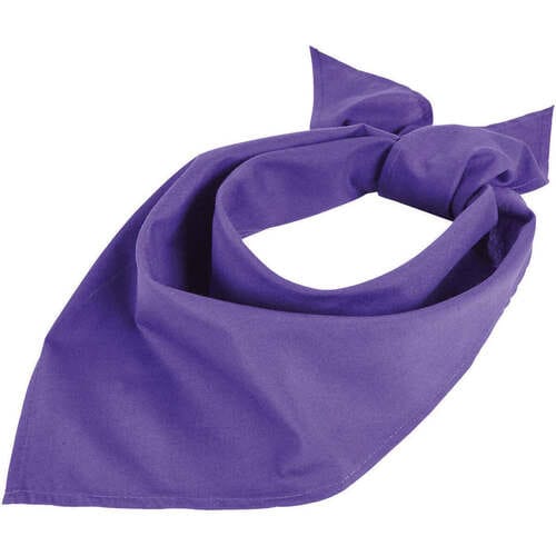 Sjaal Sols Donkerpaarse bandana - Nekdoekaccessoire