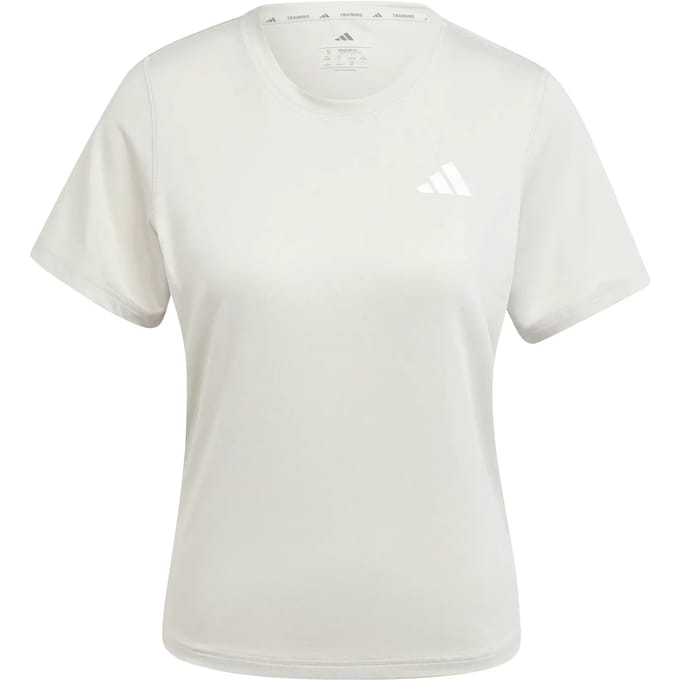 ADIDAS - te 3s crew tee - Training t-shirt korte mouw dames - Grijs