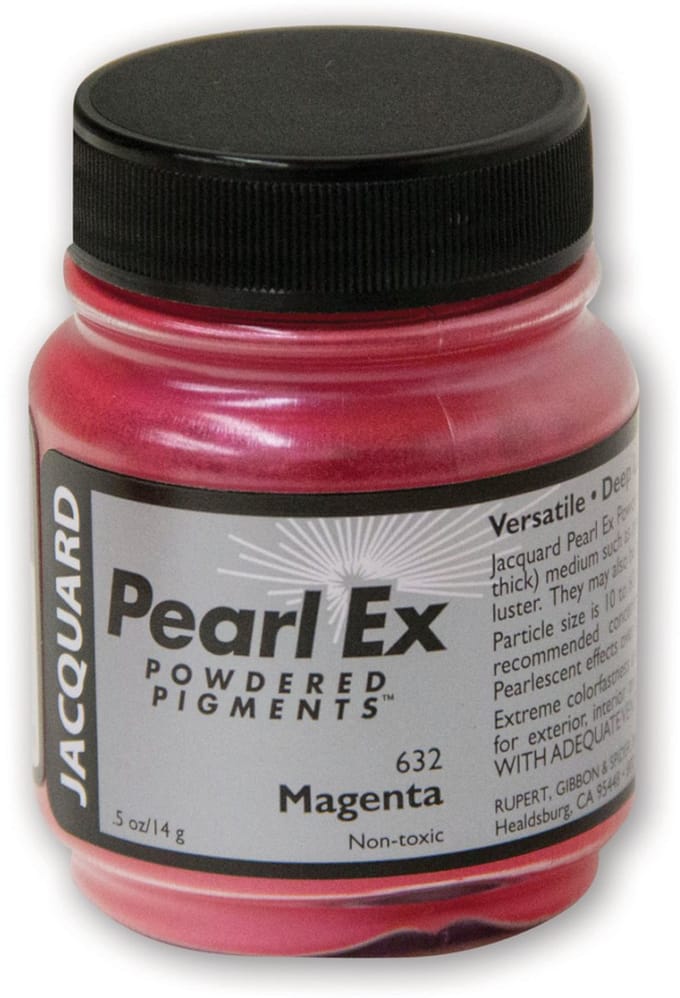 Jacquard pigment speelgoed Pearl Ex Magenta 14 gr creatief.