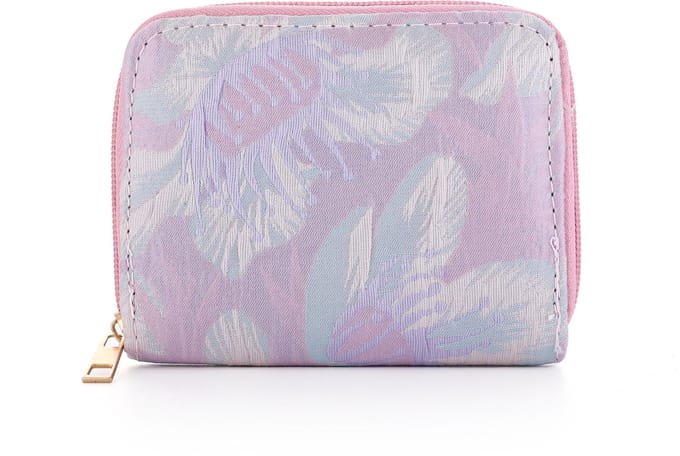 SF - Kleine portemonnee - 10 x 12 x 3 cm - Roze/paars