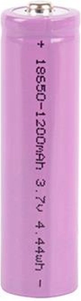 18650 batterij - 1200mAh - 3.7V