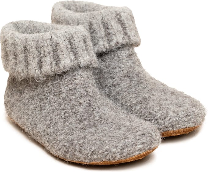 Gottstein Dames en Heren huissloffen Knit Boot Alpaka