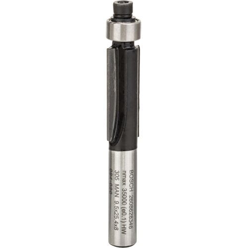 Bosch Accessories Kantenfrees Standard for Wood, 8 mm, D1 9,5 mm, L 25,4 mm, G 68 mm