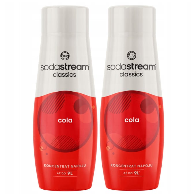 SODASTREAM Bruiswater Concentraat Set 2x COLA Siroop
