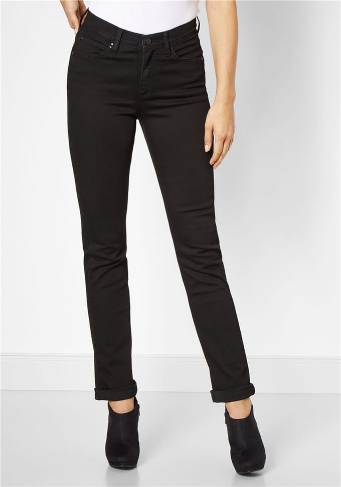 Paddocks Kate motion black dames jeans spijkerbroek - W31 / L30