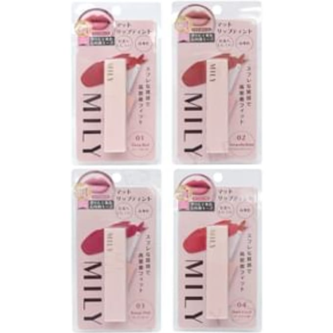 PICOMONTE - MILY Matte Lip Tint 01 Deep Red
